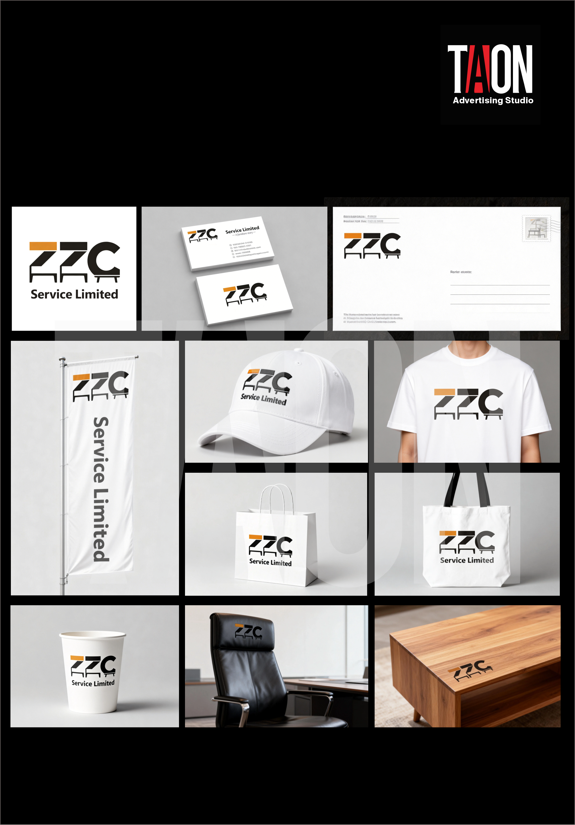 TAON Advertising Case Study - Brand Identity Design Project 1